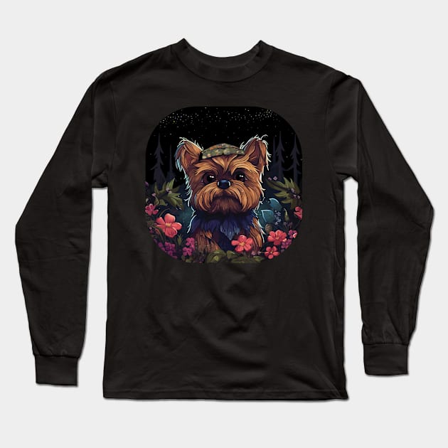 Yorkshire Terrier Long Sleeve T-Shirt by SquishyKitkat